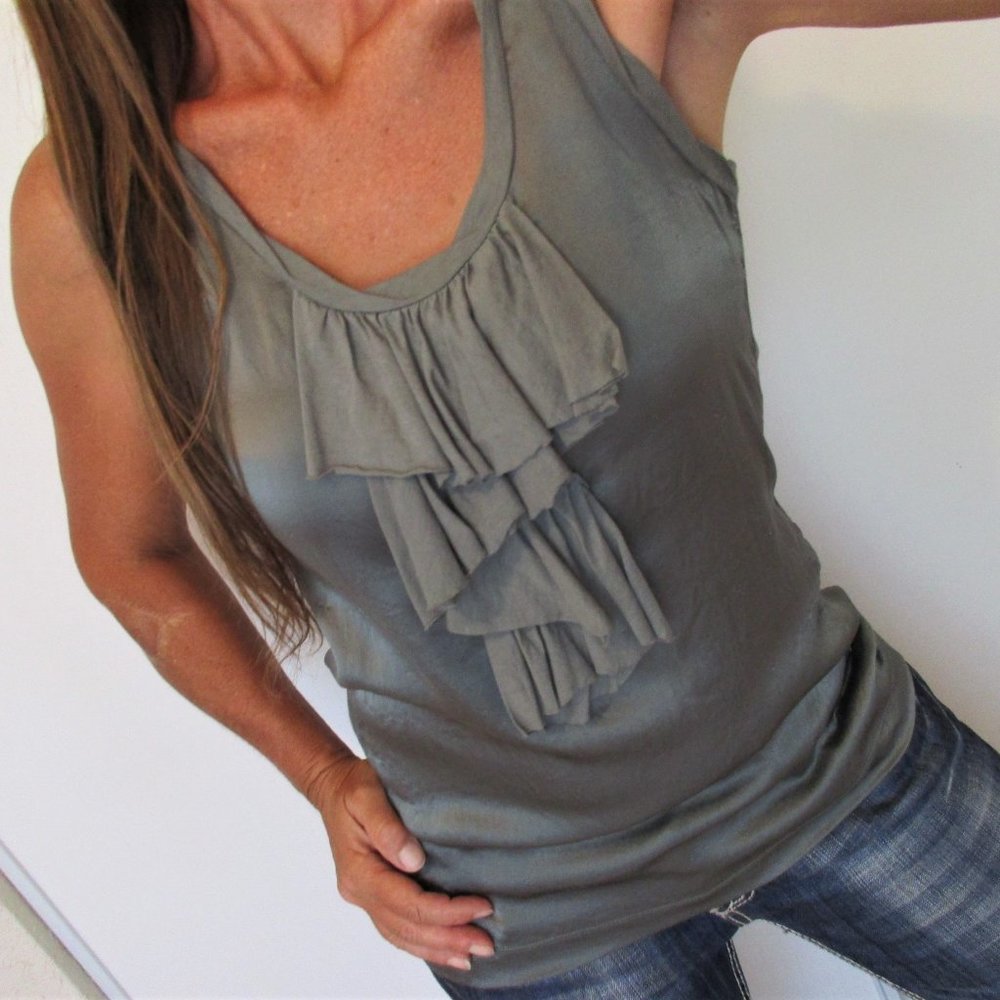 Banana Republic Tank Top Green Size Medium